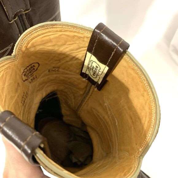 Nocona 4761 Brown Western Boots Men’s 8.5 EE, Brown - Picture 12 of 12